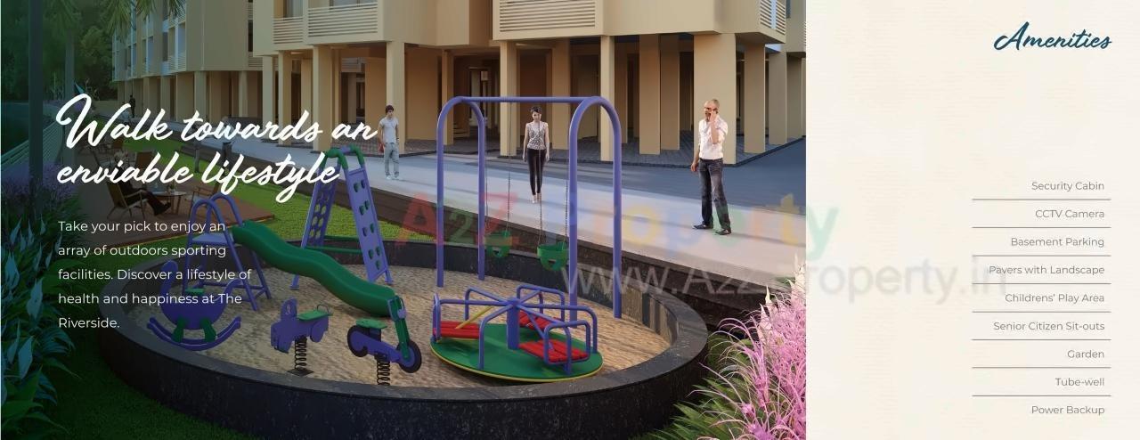  of real estate project The Riverside located at Nana-chiloda, Gandhinagar, Gujarat