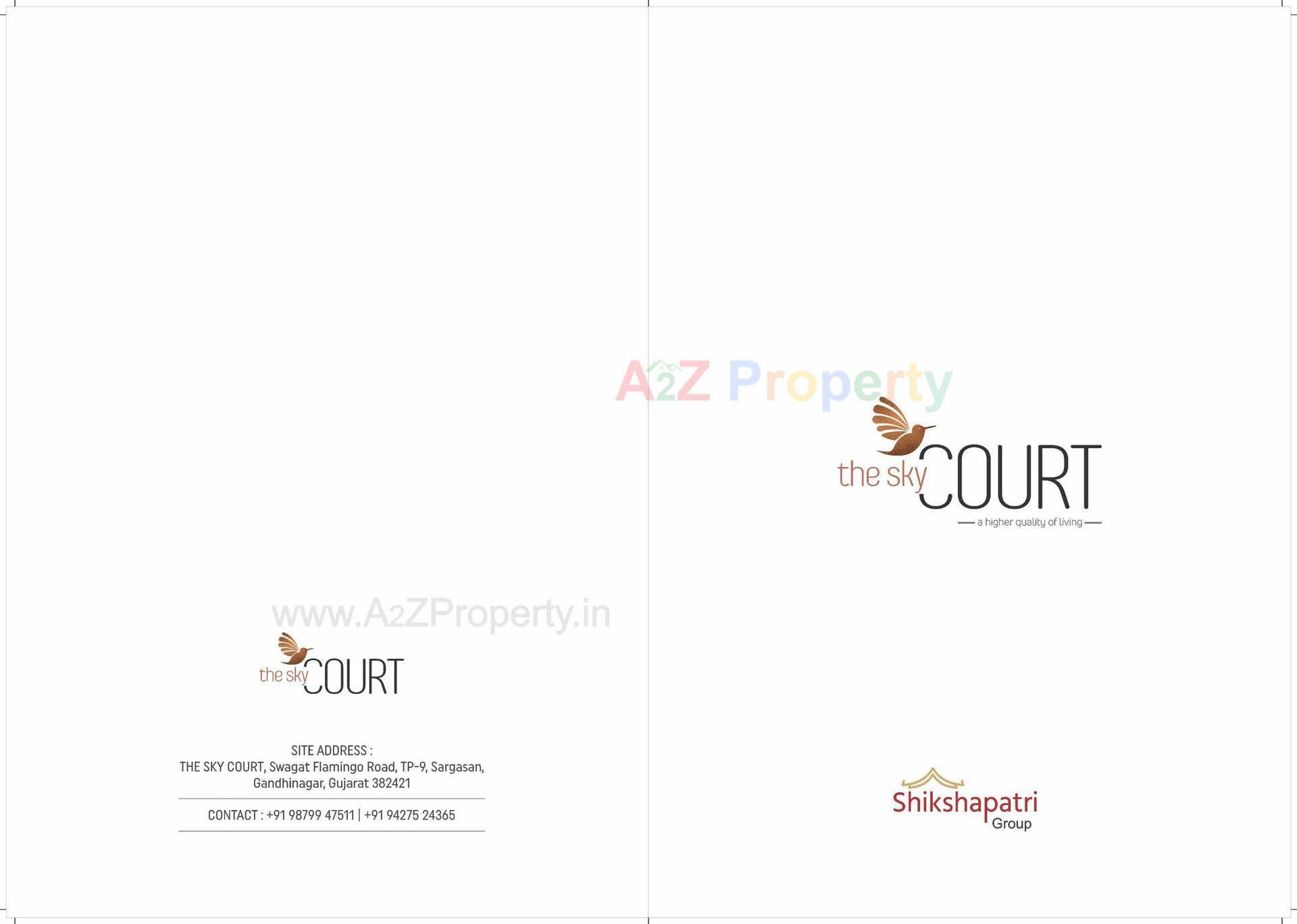  of real estate project The Sky Court located at Gandhinagar, Gandhinagar, Gujarat