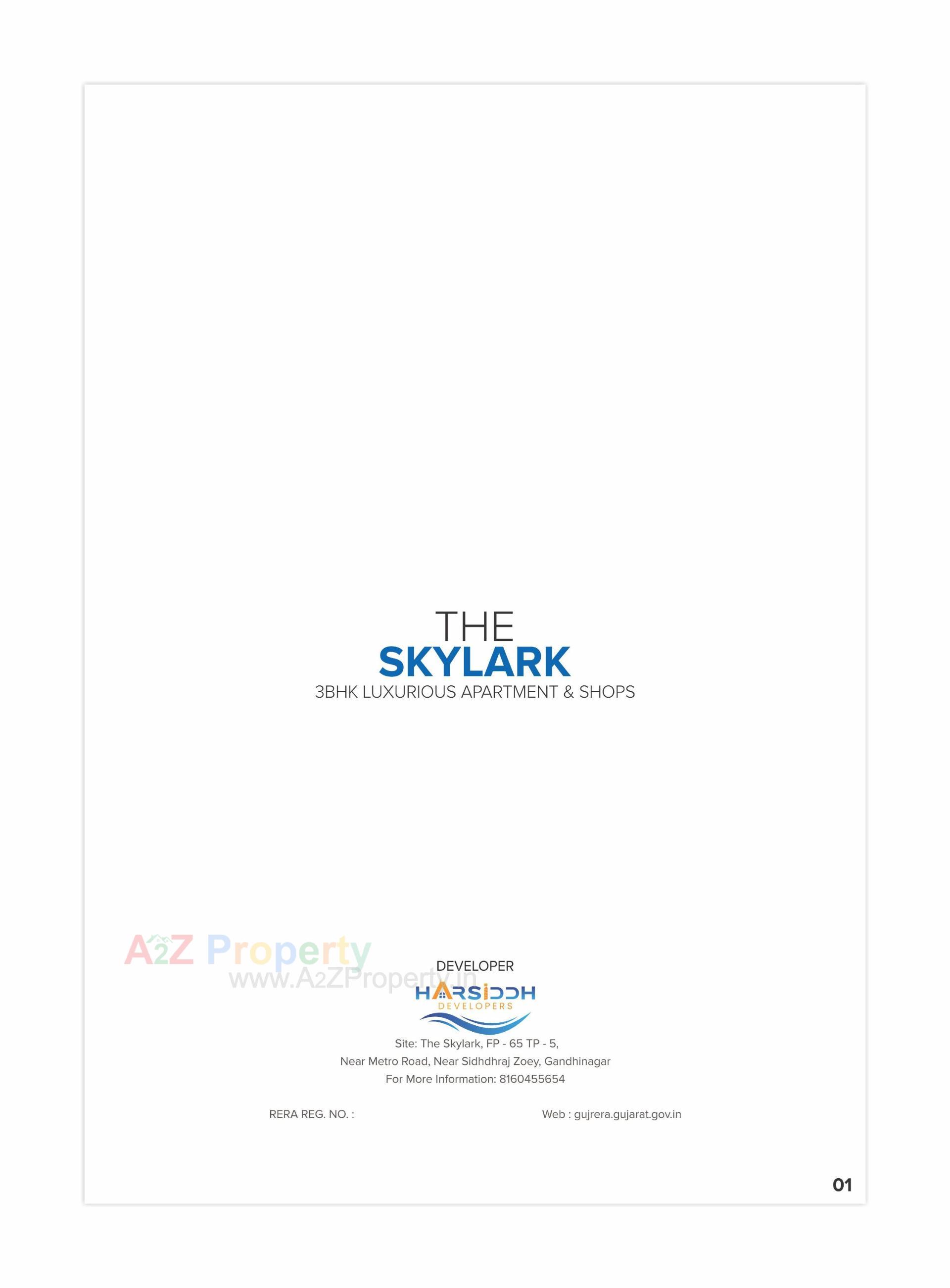  of real estate project The Skylark located at Randesan, Gandhinagar, Gujarat