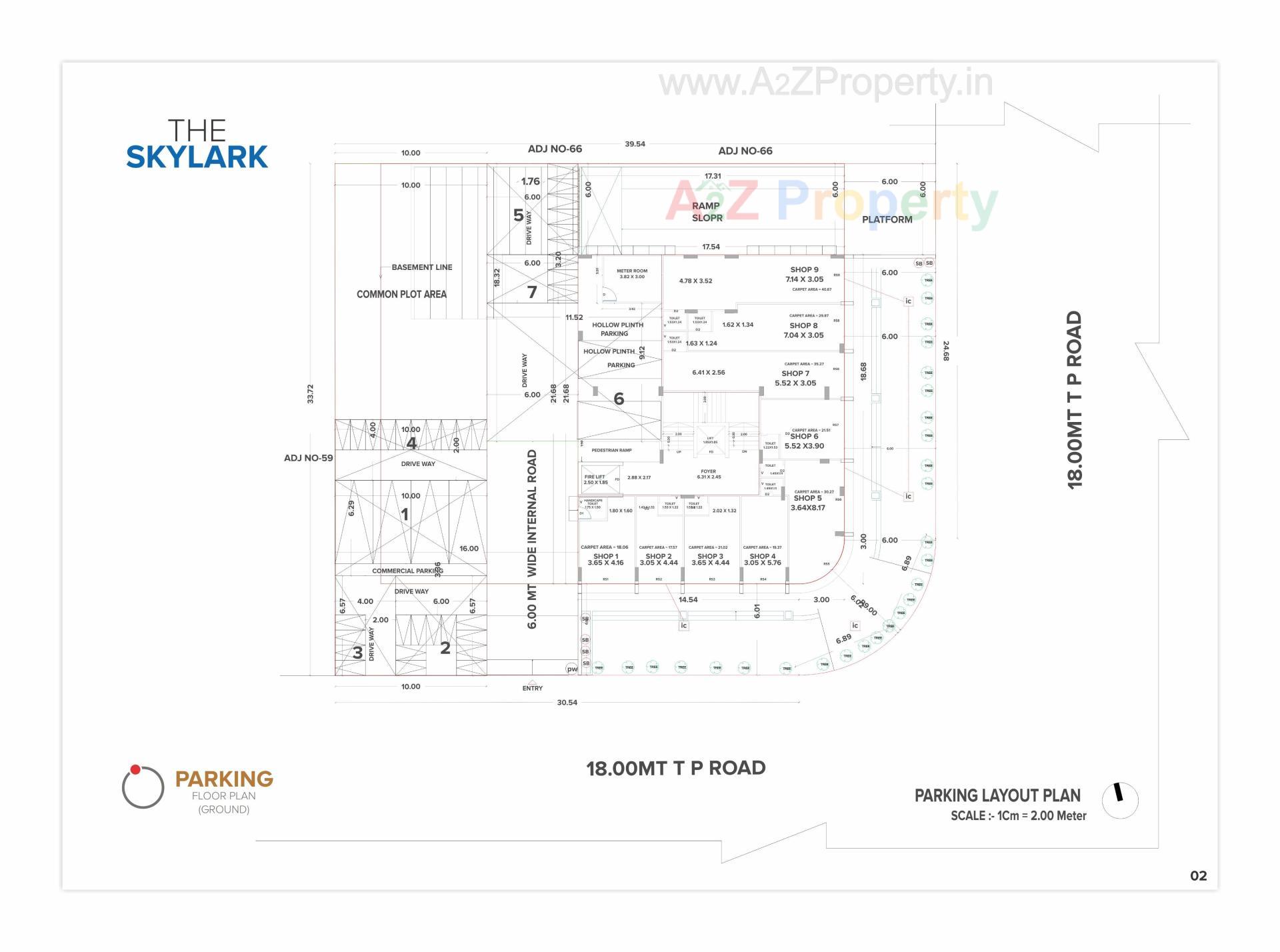  of real estate project The Skylark located at Randesan, Gandhinagar, Gujarat