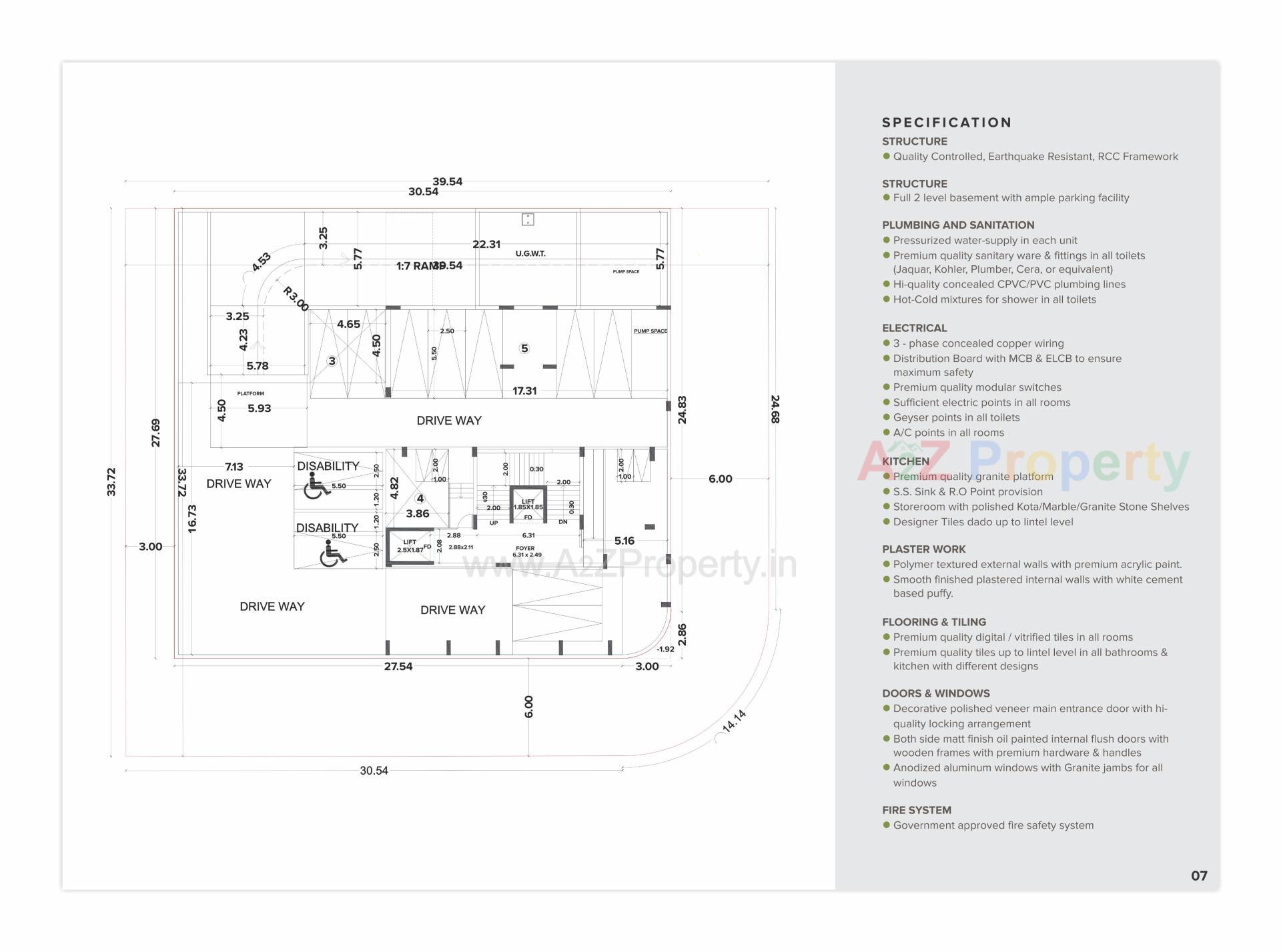  of real estate project The Skylark located at Randesan, Gandhinagar, Gujarat