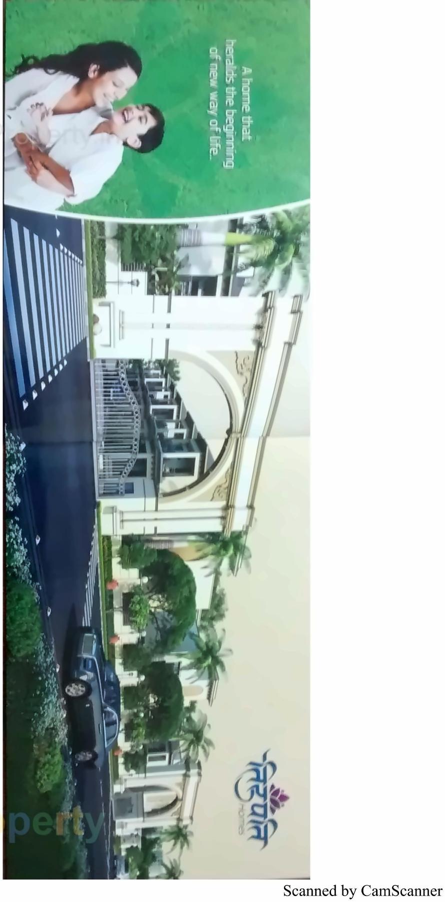 3D Elevation of real estate project Tirupati Homes located at Borisana, Gandhinagar, Gujarat