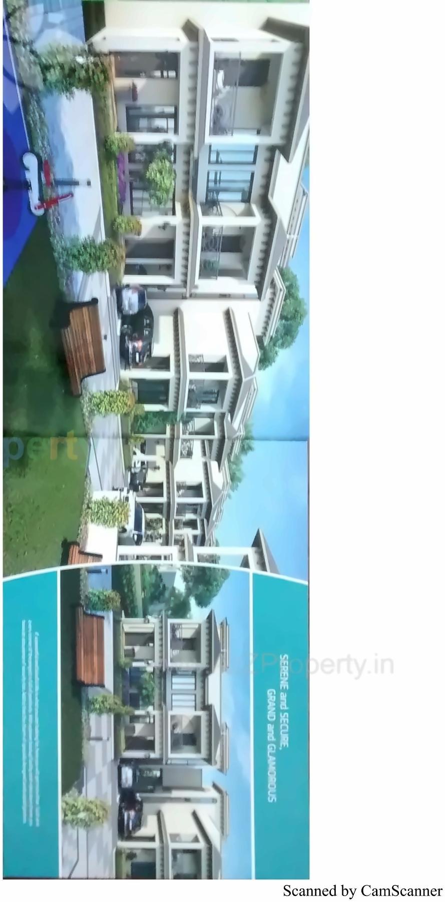 3D Elevation of real estate project Tirupati Homes located at Borisana, Gandhinagar, Gujarat