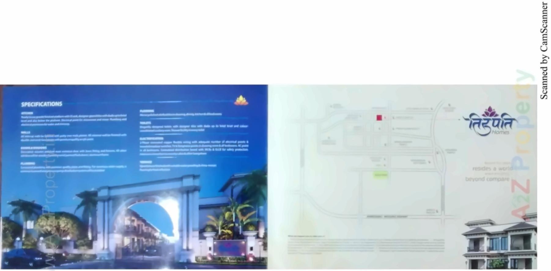  of real estate project Tirupati Homes located at Borisana, Gandhinagar, Gujarat