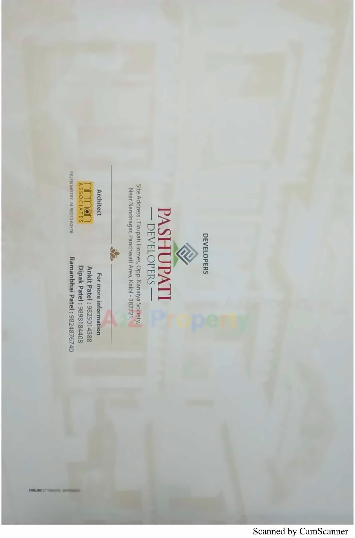  of real estate project Tirupati Homes located at Borisana, Gandhinagar, Gujarat