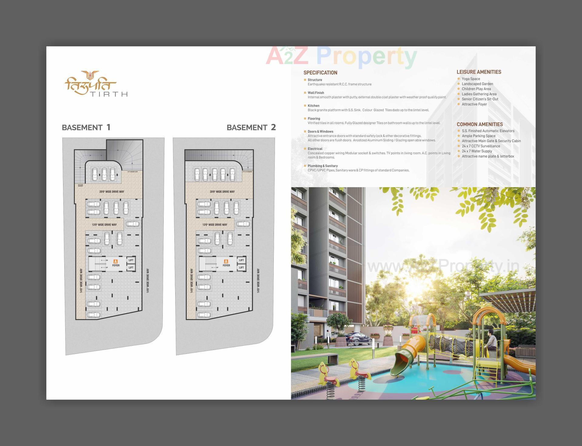  of real estate project Tirupati Tirth located at Gandhinagar, Gandhinagar, Gujarat