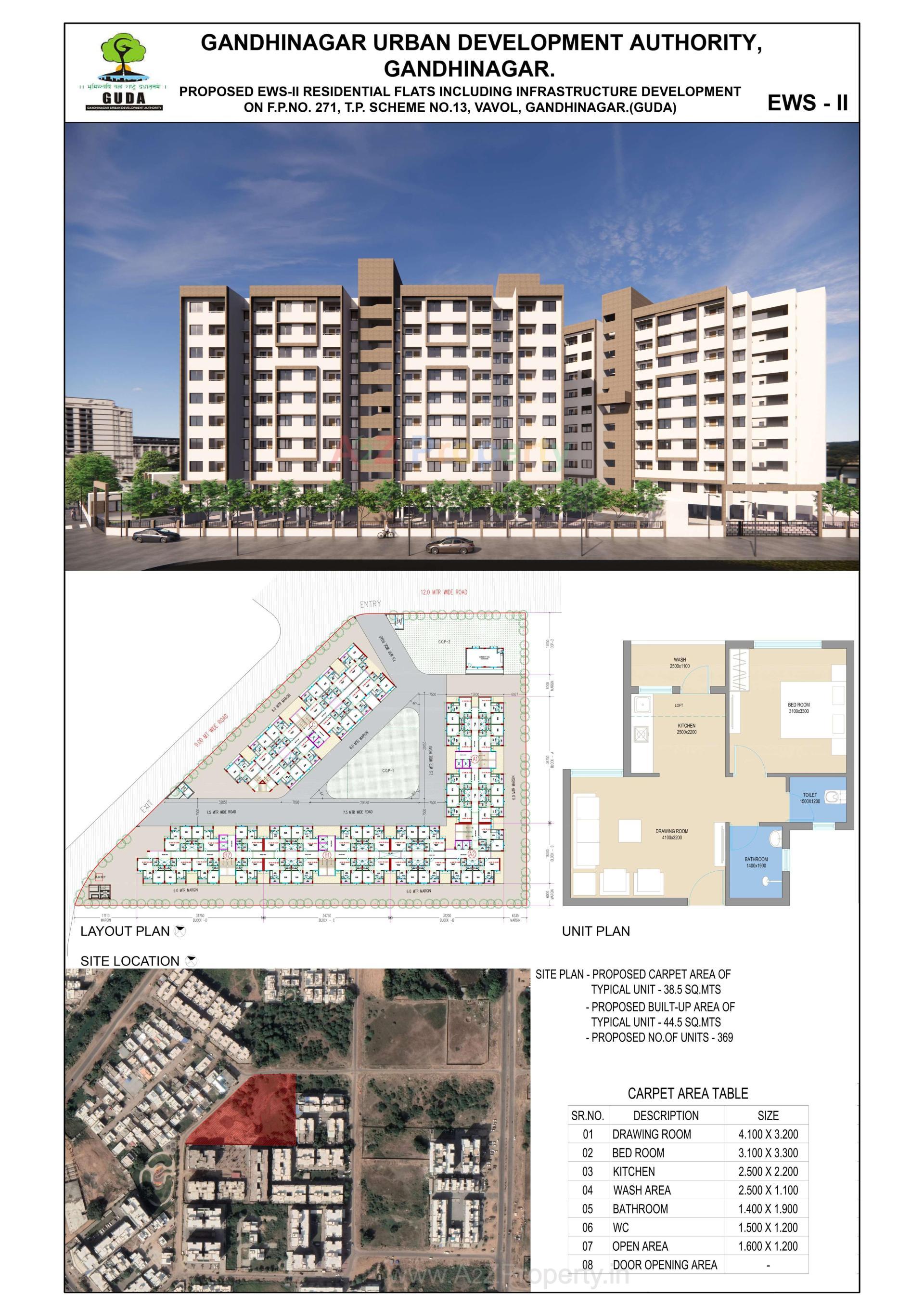  of real estate project Tps 13 Fp 271 Ews Ii located at Vavol, Gandhinagar, Gujarat