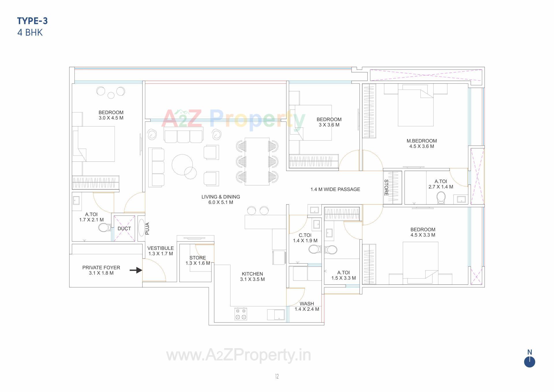 Layout of real estate project Tremont located at Khoraj, Gandhinagar, Gujarat