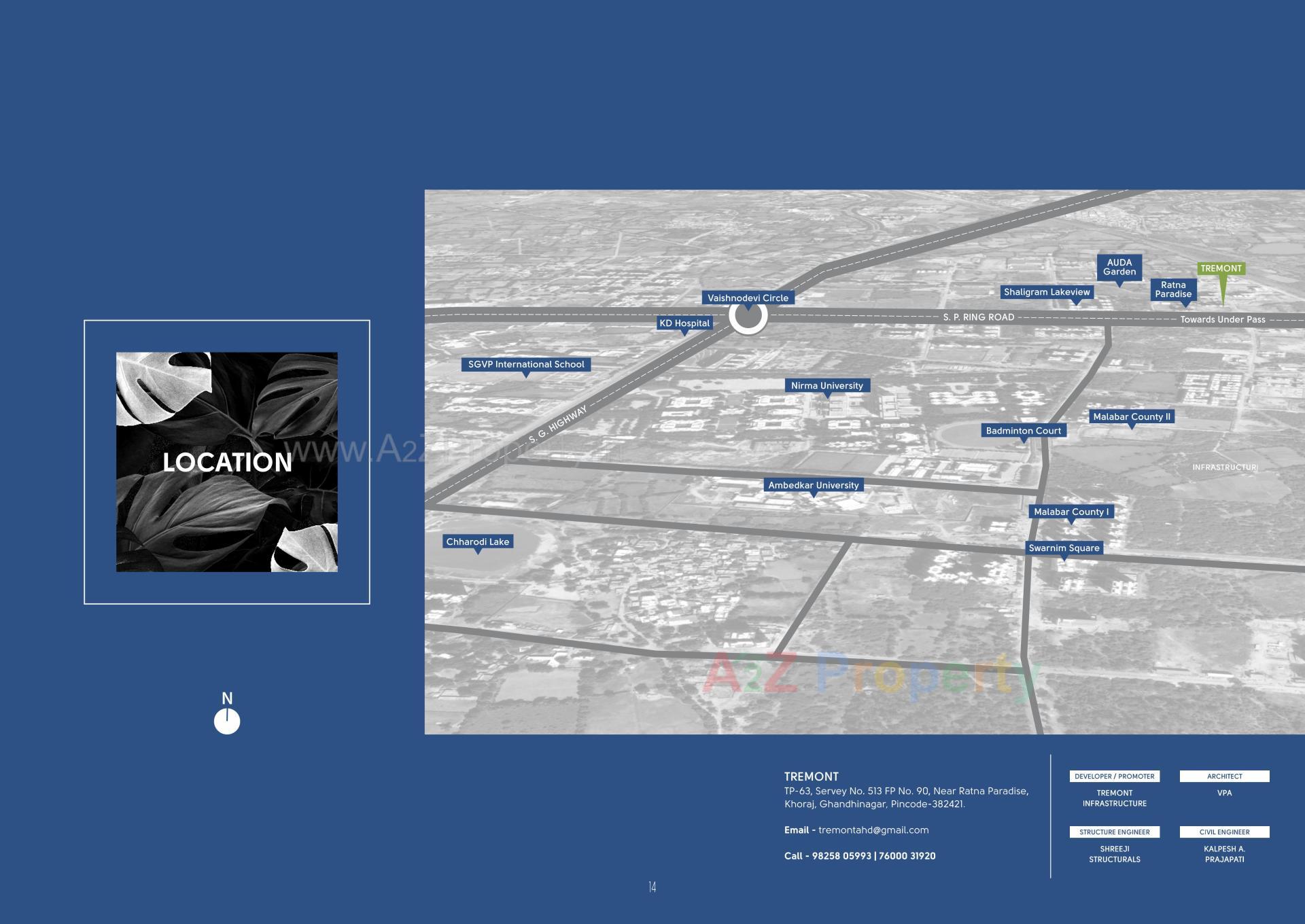  of real estate project Tremont located at Khoraj, Gandhinagar, Gujarat