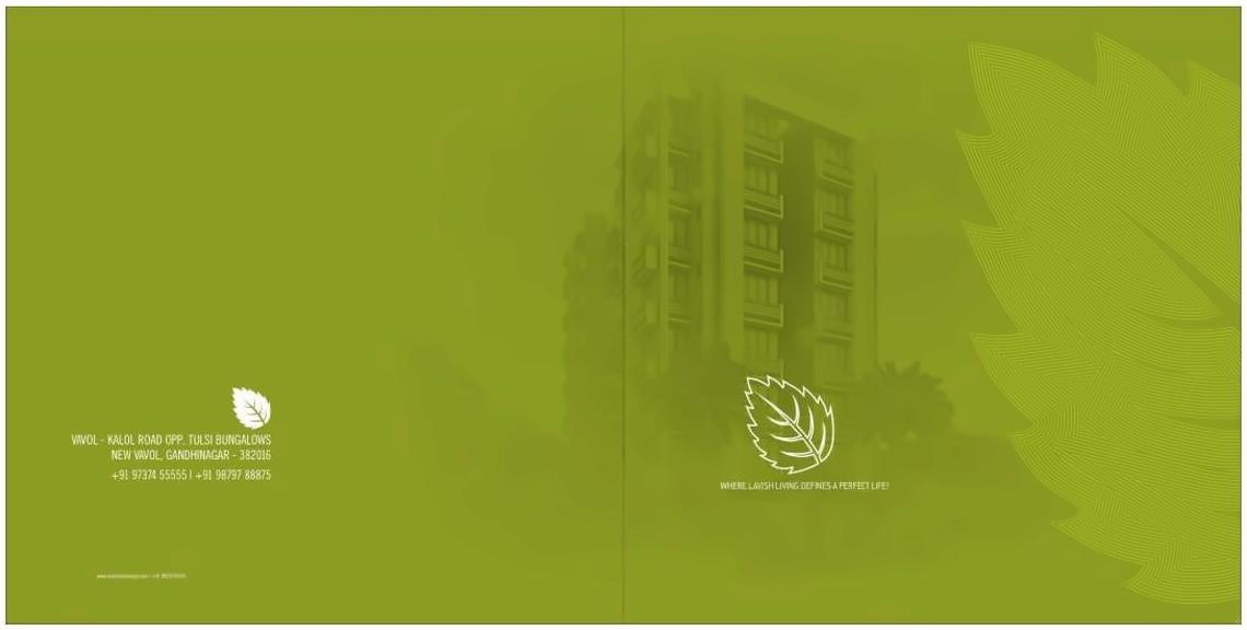  of real estate project Tulsi Residency located at Vavol, Gandhinagar, Gujarat