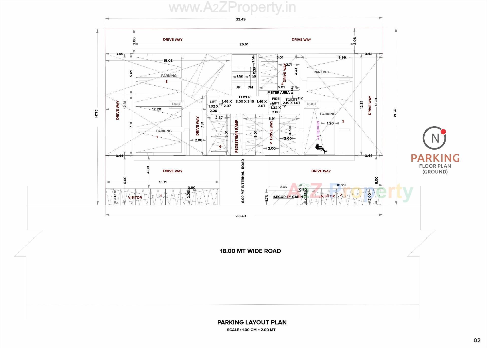  of real estate project Uma Square located at Randheja, Gandhinagar, Gujarat