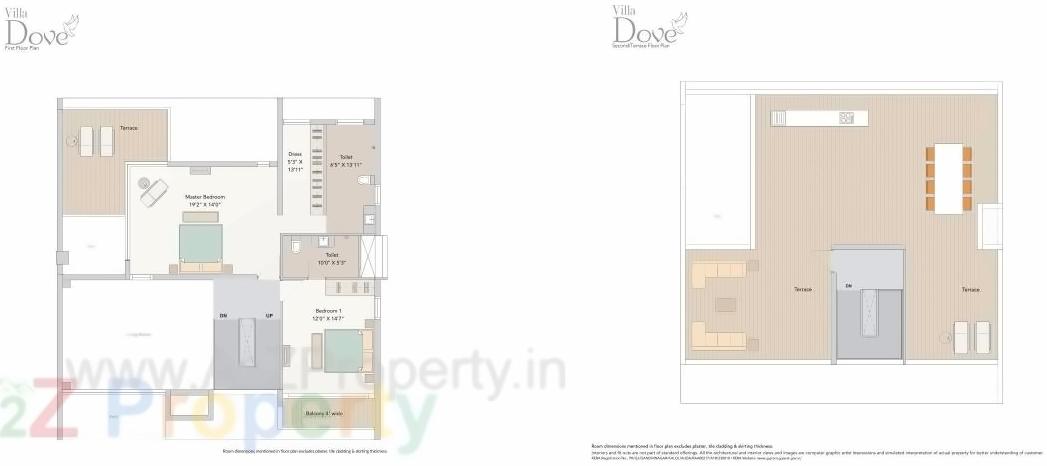 Layout of real estate project Uplands Two located at Gandhinagar, Gandhinagar, Gujarat