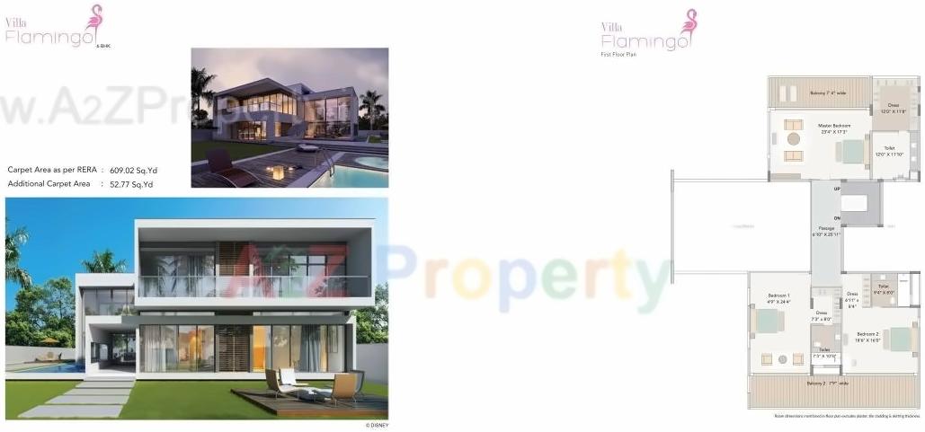 Layout of real estate project Uplands Two located at Gandhinagar, Gandhinagar, Gujarat