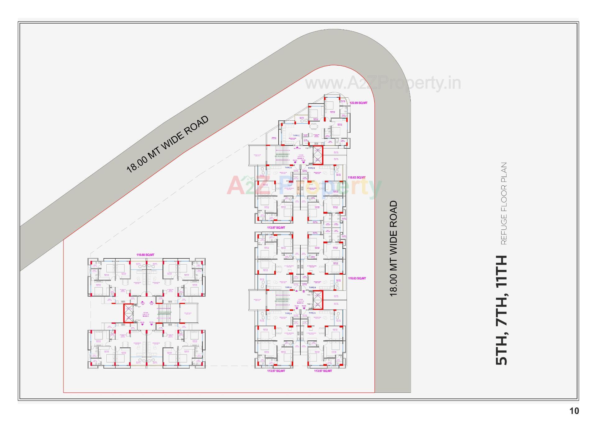  of real estate project Vaidehi Elysium located at Vavol, Gandhinagar, Gujarat