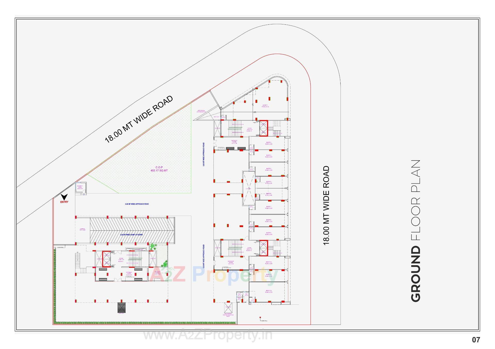  of real estate project Vaidehi Elysium located at Vavol, Gandhinagar, Gujarat