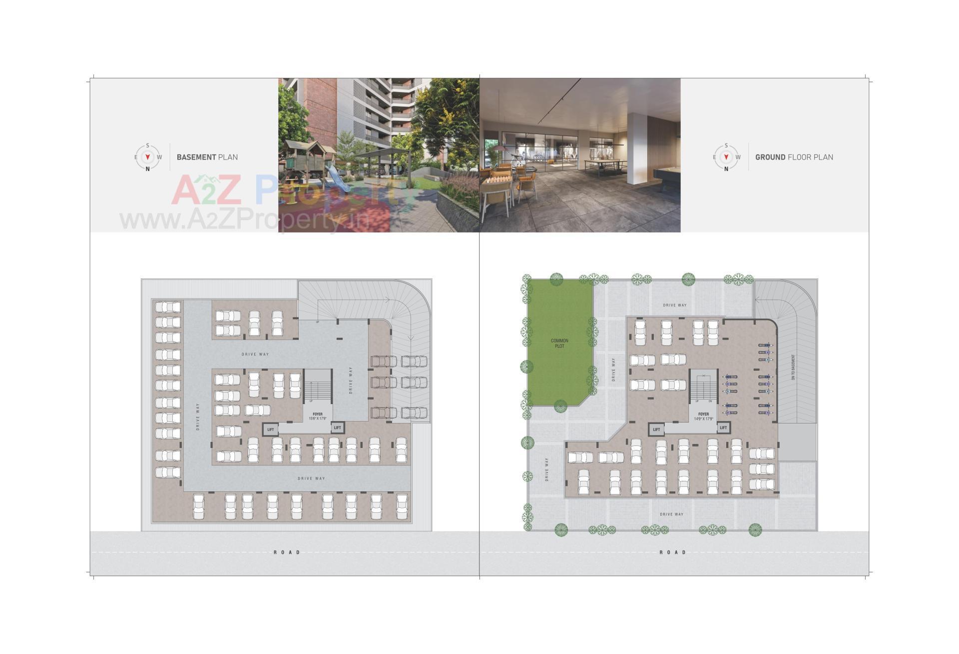 Layout of real estate project Vaidehi Prime located at Vavol, Gandhinagar, Gujarat