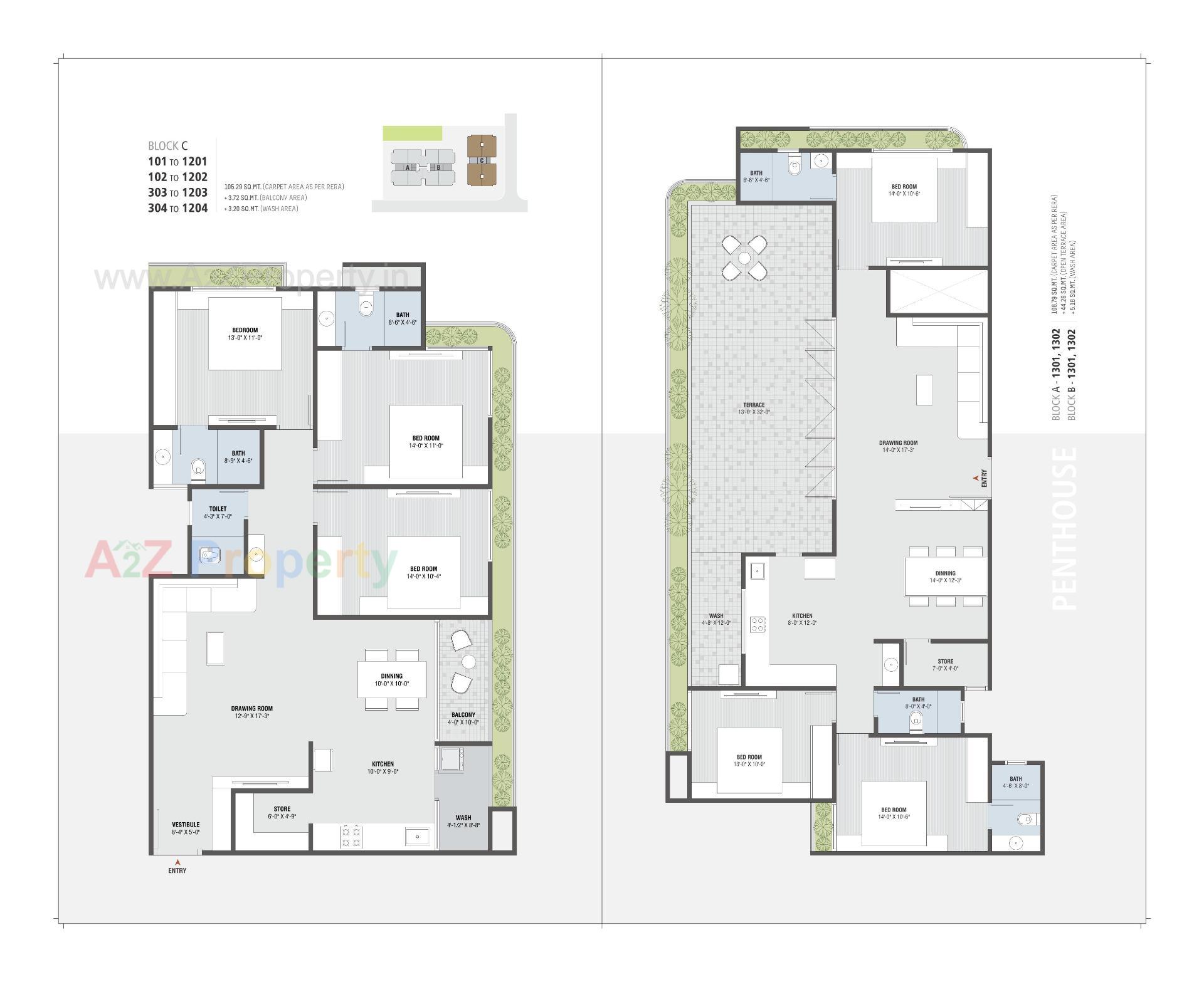 Layout of real estate project Vaidehi Shine located at Vavol, Gandhinagar, Gujarat