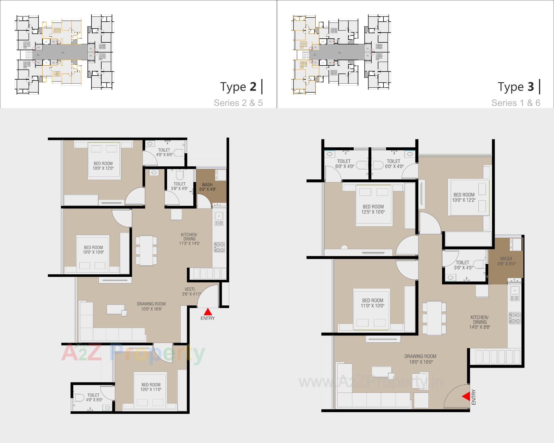 Layout of real estate project Vashikaa Shaypram located at Zundal, Gandhinagar, Gujarat