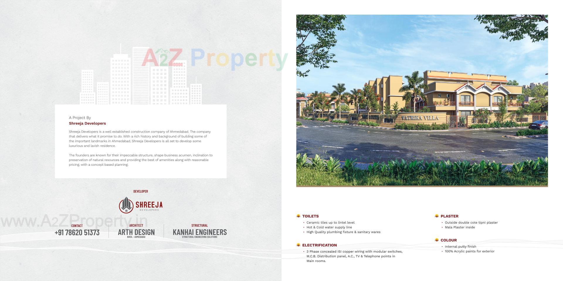  of real estate project Vatrika Villa located at Dahegam, Gandhinagar, Gujarat