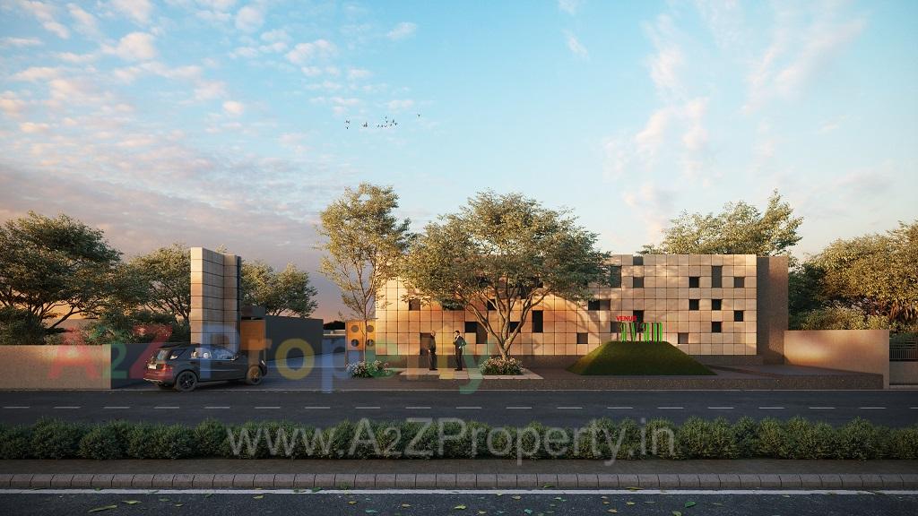 3D Elevation of real estate project Venus Avan located at Bhat, Gandhinagar, Gujarat