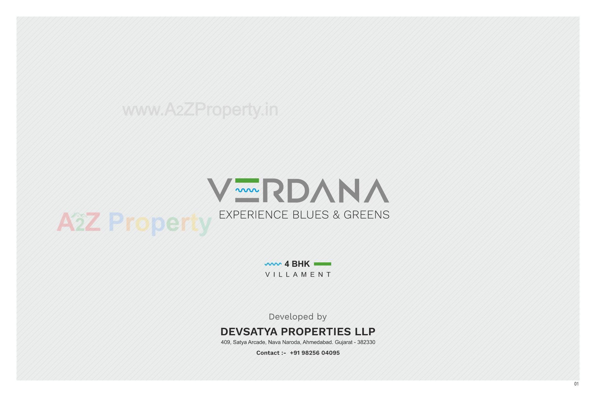  of real estate project Verdana located at Kudasan, Gandhinagar, Gujarat