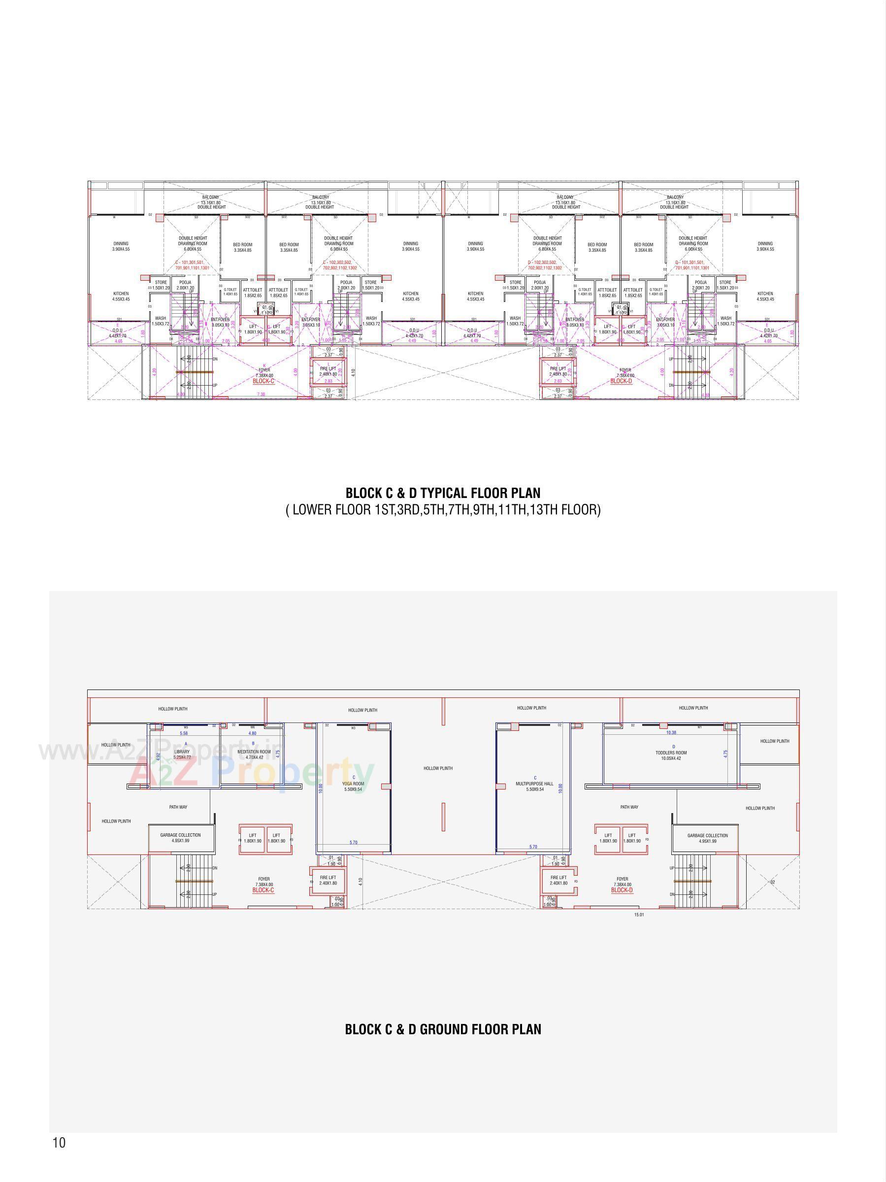 Layout of real estate project Verdana located at Kudasan, Gandhinagar, Gujarat