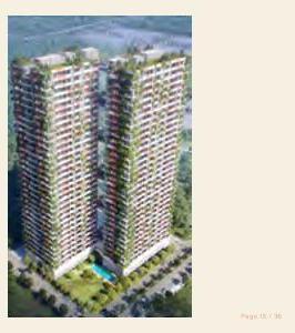 3D Elevation of real estate project Vida located at Pirojpur, Gandhinagar, Gujarat