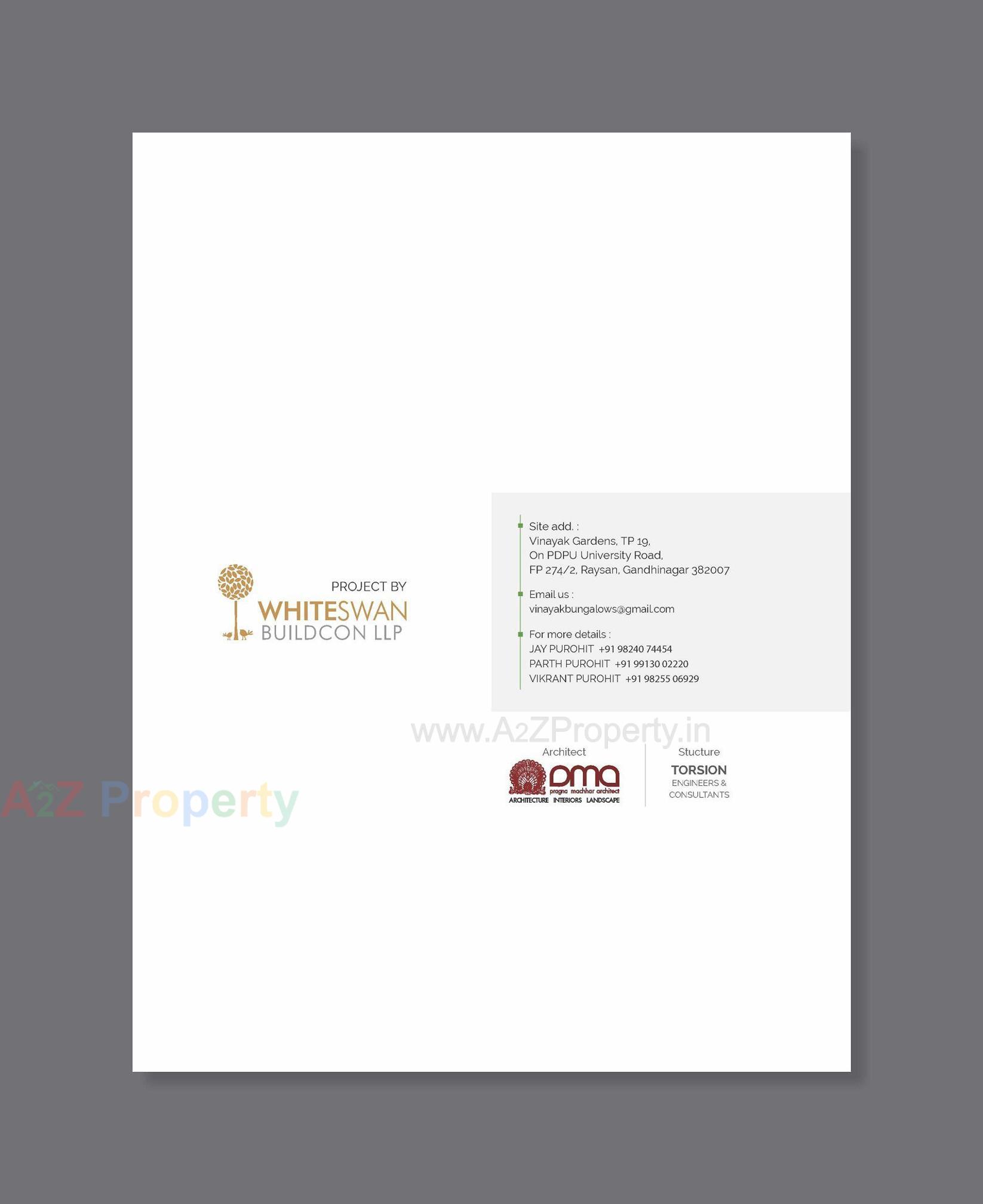  of real estate project Vinayak Gardens located at Gandhinagar, Gandhinagar, Gujarat