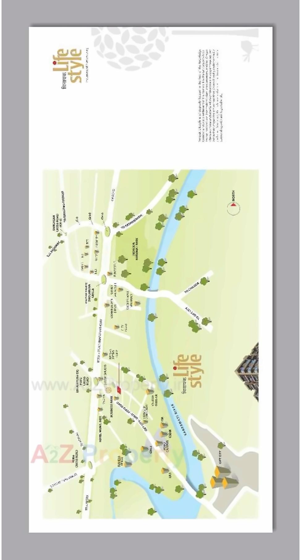  of real estate project Vinayak Lifestyle located at Raisan, Gandhinagar, Gujarat