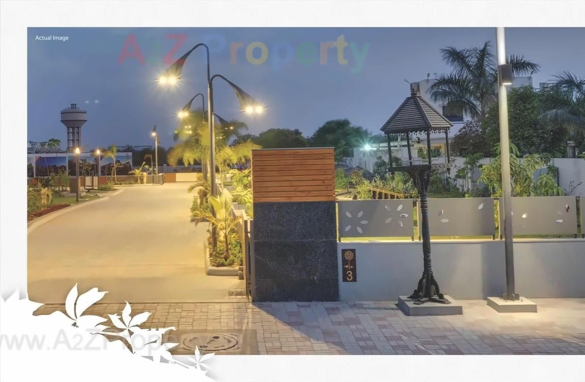 3D Elevation of real estate project Vinayak Woodlands located at Raisan, Gandhinagar, Gujarat