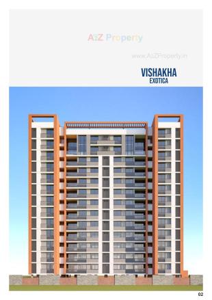 Elevation of real estate project Vishakha Exotica located at Randheja, Gandhinagar, Gujarat