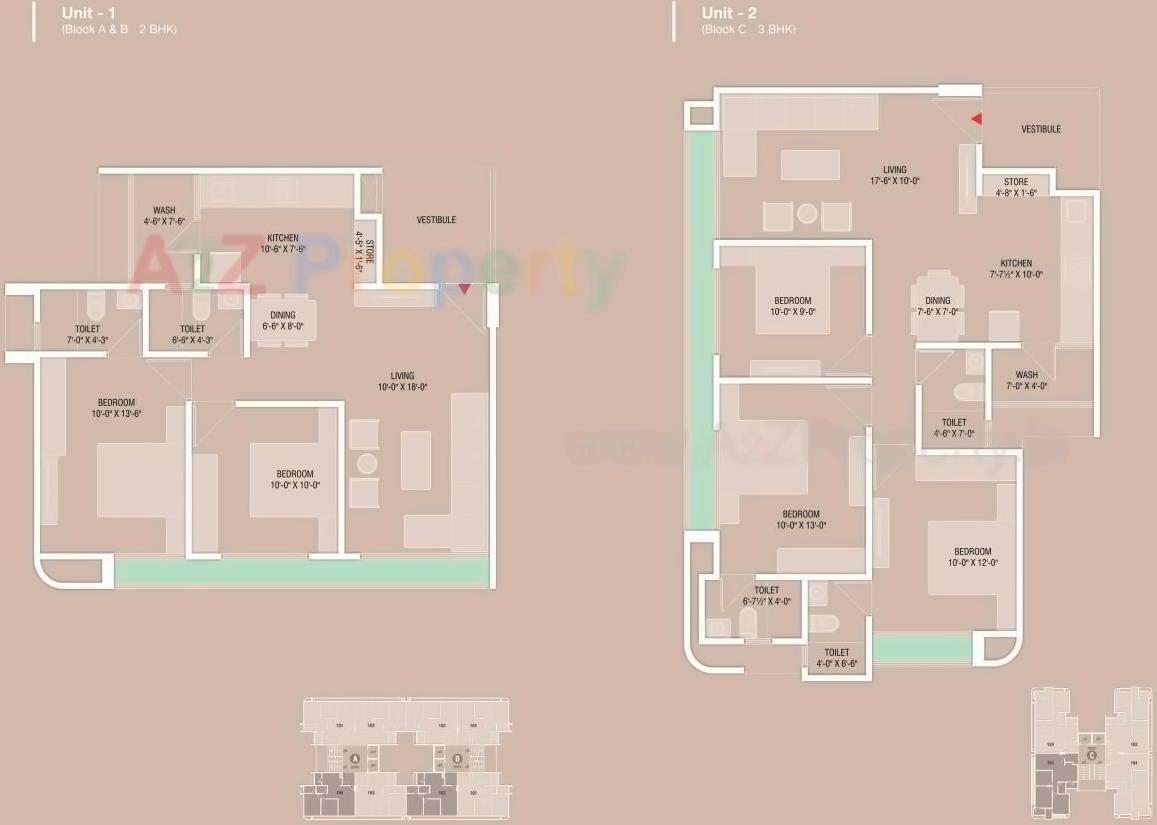 Layout of real estate project Vivaan Eminence located at Zundal, Gandhinagar, Gujarat