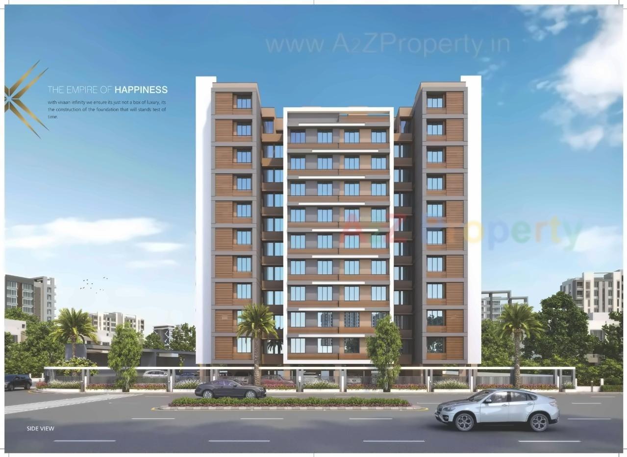 3D Elevation of real estate project Vivaan Infinity located at Ahmedabad, Gandhinagar, Gujarat