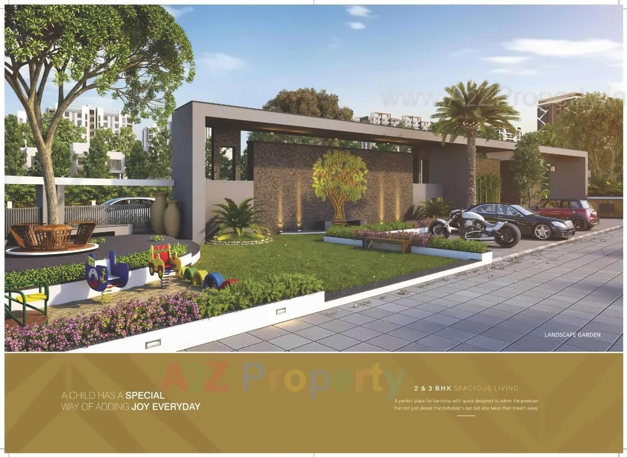 3D Elevation of real estate project Vivaan Infinity located at Ahmedabad, Gandhinagar, Gujarat