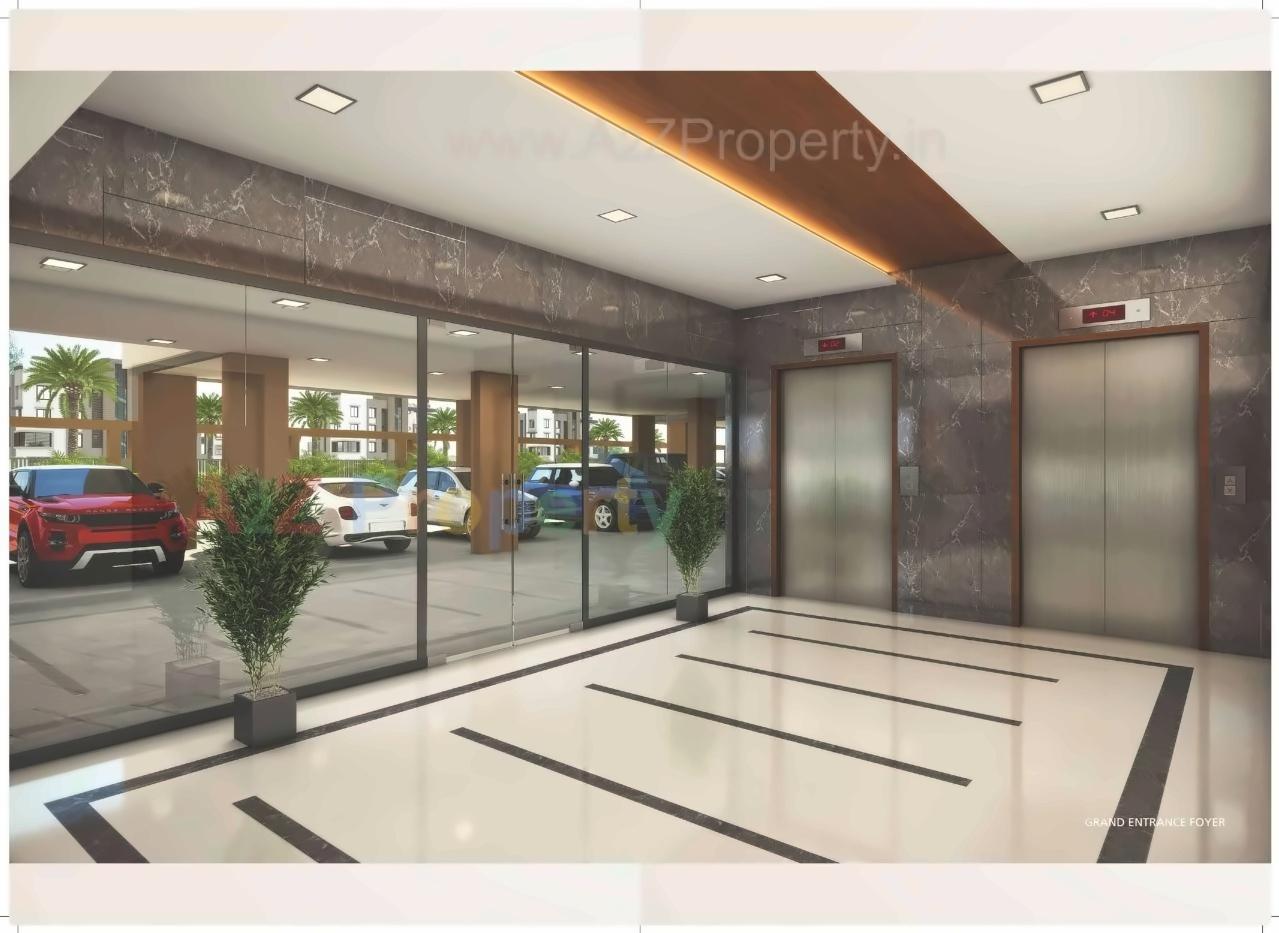 3D Elevation of real estate project Vivaan Infinity located at Ahmedabad, Gandhinagar, Gujarat