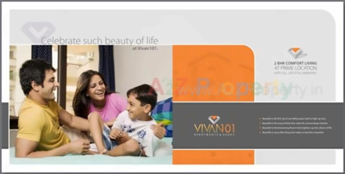  of real estate project Vivan 10 located at Zundal, Gandhinagar, Gujarat
