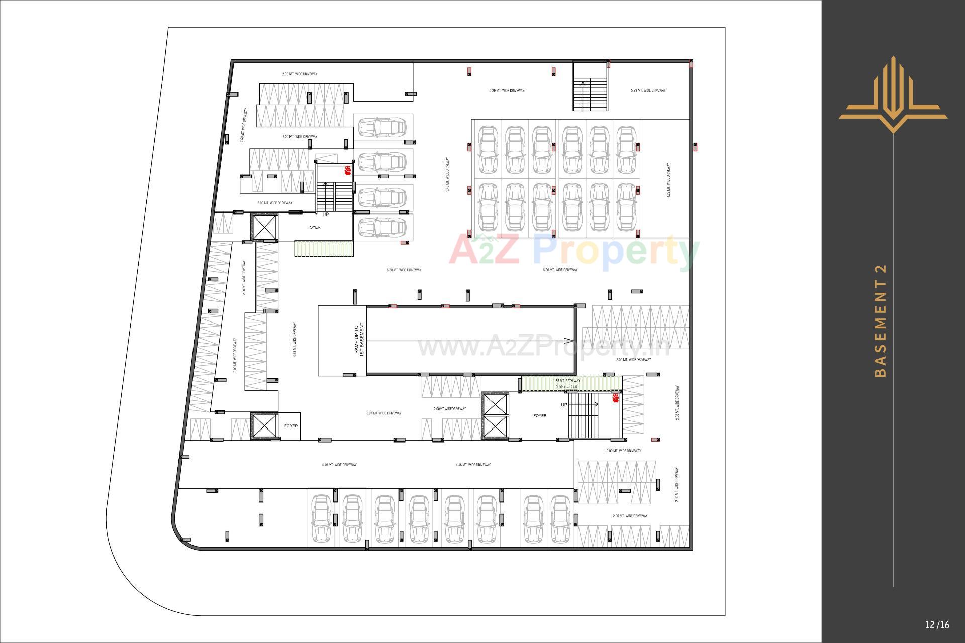 Layout of real estate project Vivanta  Lake  View located at Khoraj , Gandhinagar, Gujarat