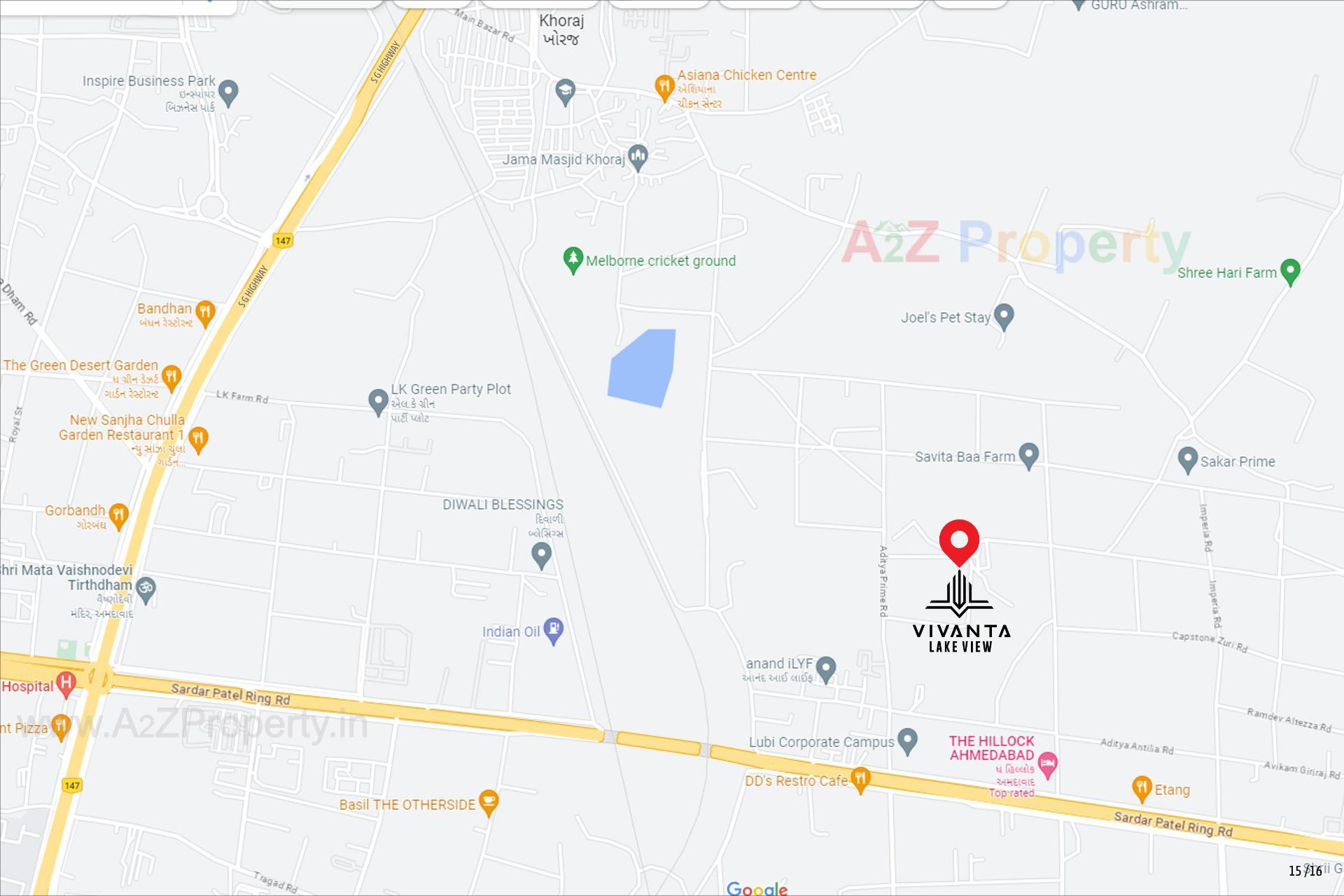  of real estate project Vivanta  Lake  View located at Khoraj , Gandhinagar, Gujarat