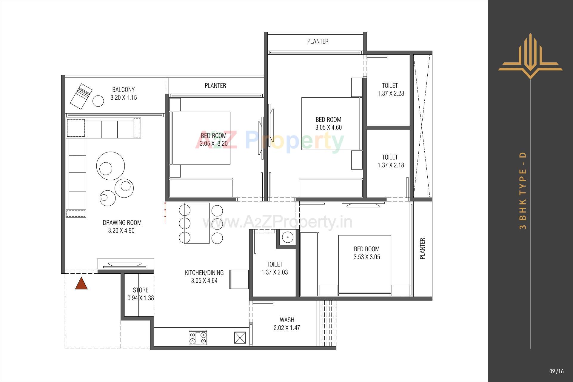Layout of real estate project Vivanta  Lake  View located at Khoraj , Gandhinagar, Gujarat