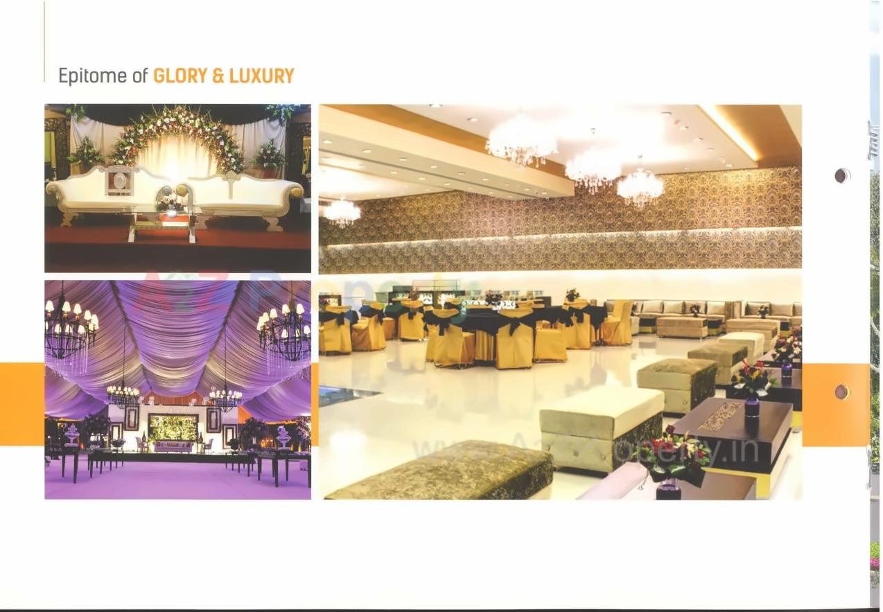 3D Elevation of real estate project Vraj Icon located at Kalol, Gandhinagar, Gujarat