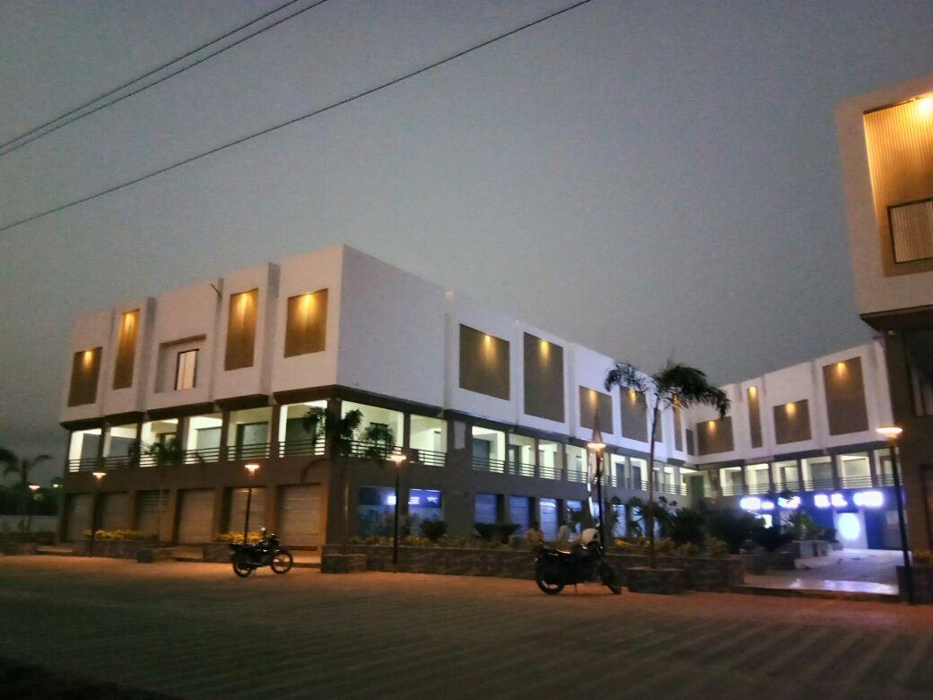 193374_const of real estate project Vraj Plaza located at Randheja, Gandhinagar, Gujarat