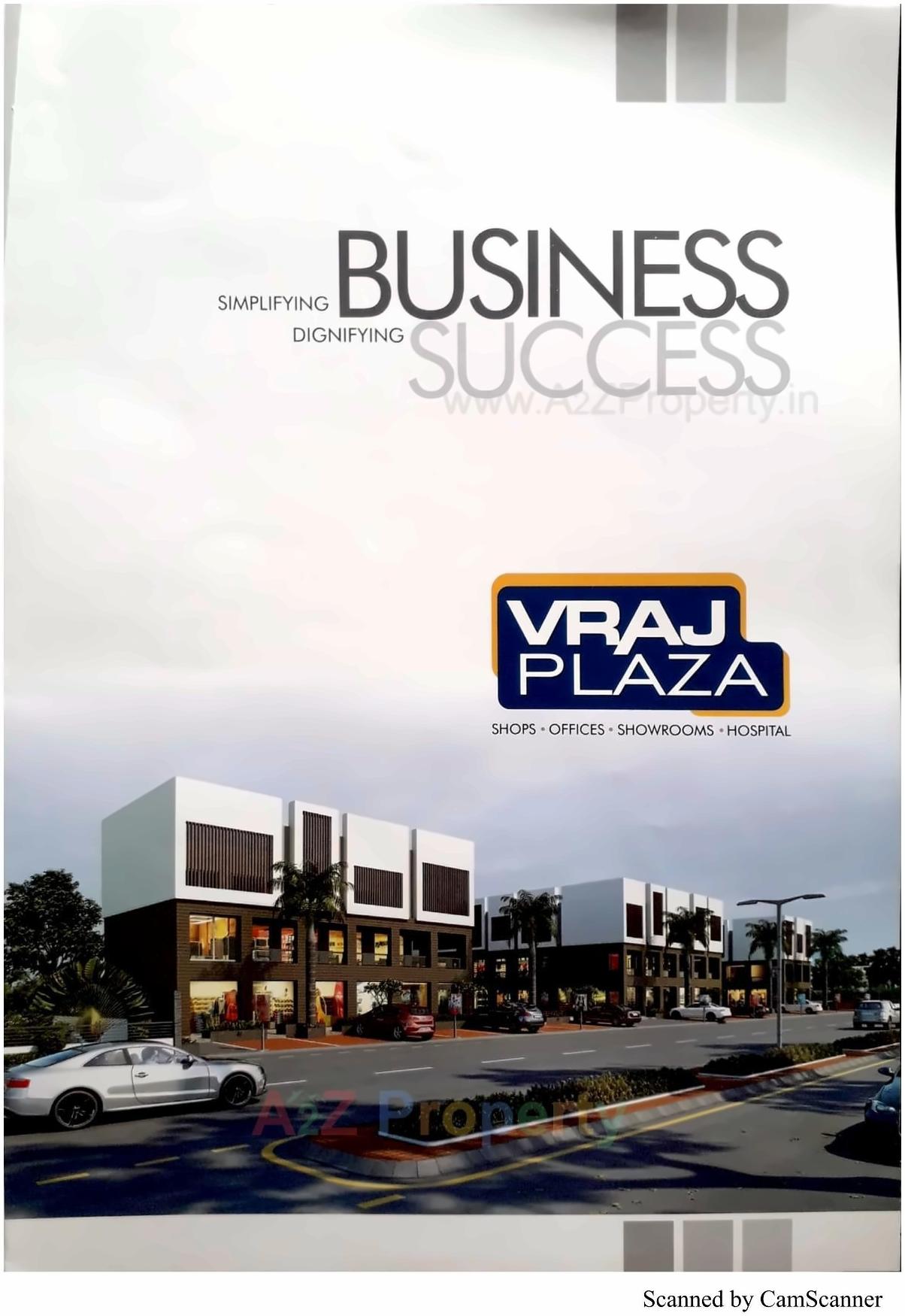  of real estate project Vraj Plaza located at Randheja, Gandhinagar, Gujarat