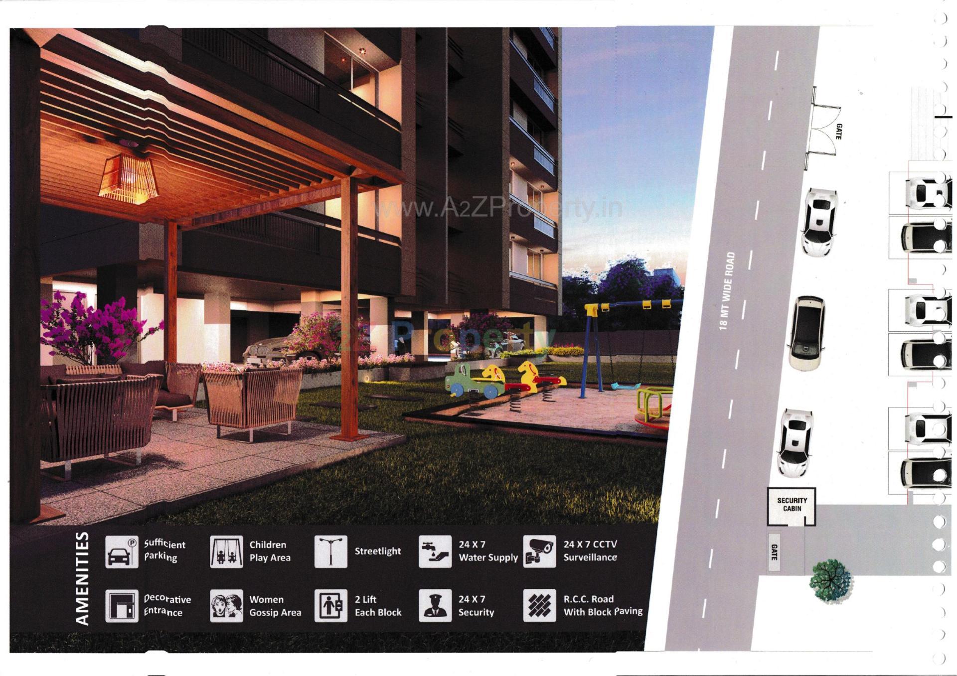  of real estate project Vrundavan Hills located at Gandhinagar, Gandhinagar, Gujarat