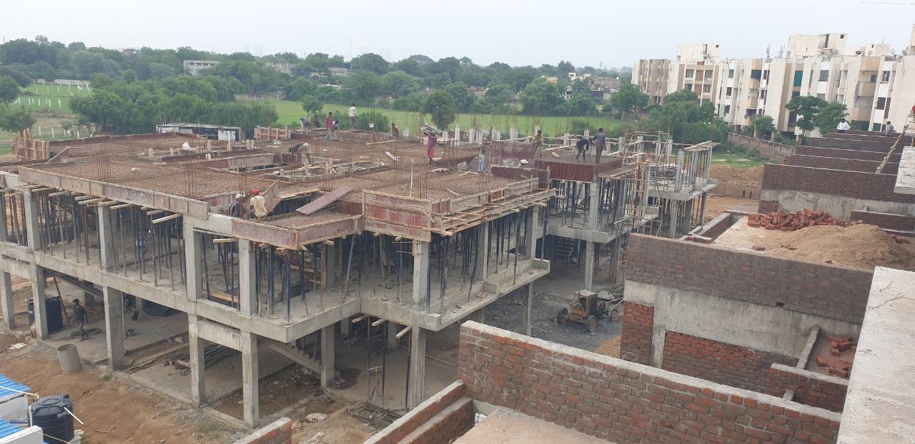 185086_const of real estate project Vrundavan Residency located at Vavol, Gandhinagar, Gujarat