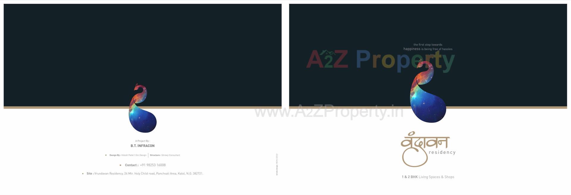  of real estate project Vrundavan Residency located at Borisana, Gandhinagar, Gujarat