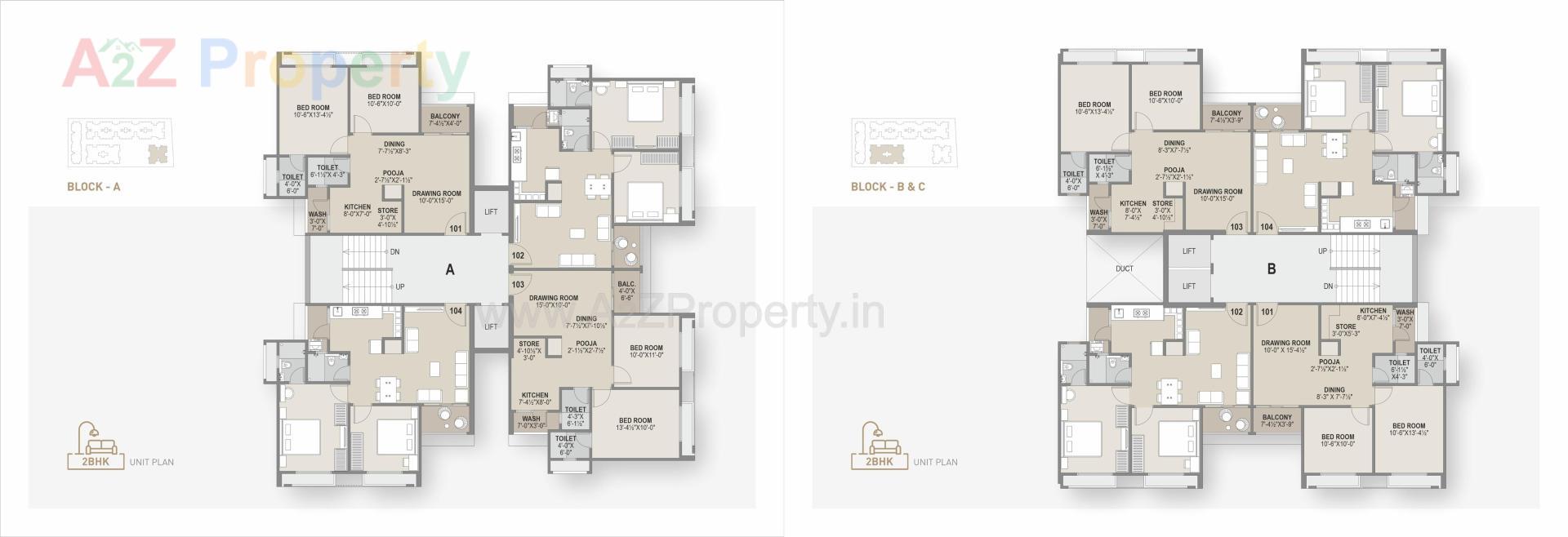 Layout of real estate project Vrundavan Residency located at Borisana, Gandhinagar, Gujarat