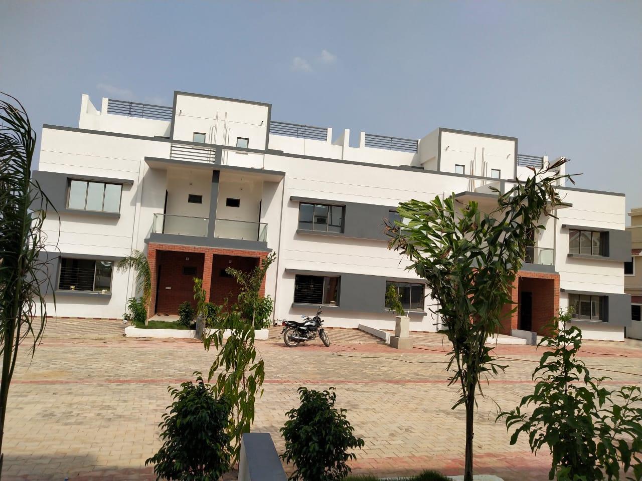 196917_const of real estate project Vrundavan Villa located at Lavarpur, Gandhinagar, Gujarat
