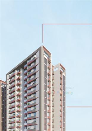 Elevation of real estate project Woods Ville located at Sargasan, Gandhinagar, Gujarat