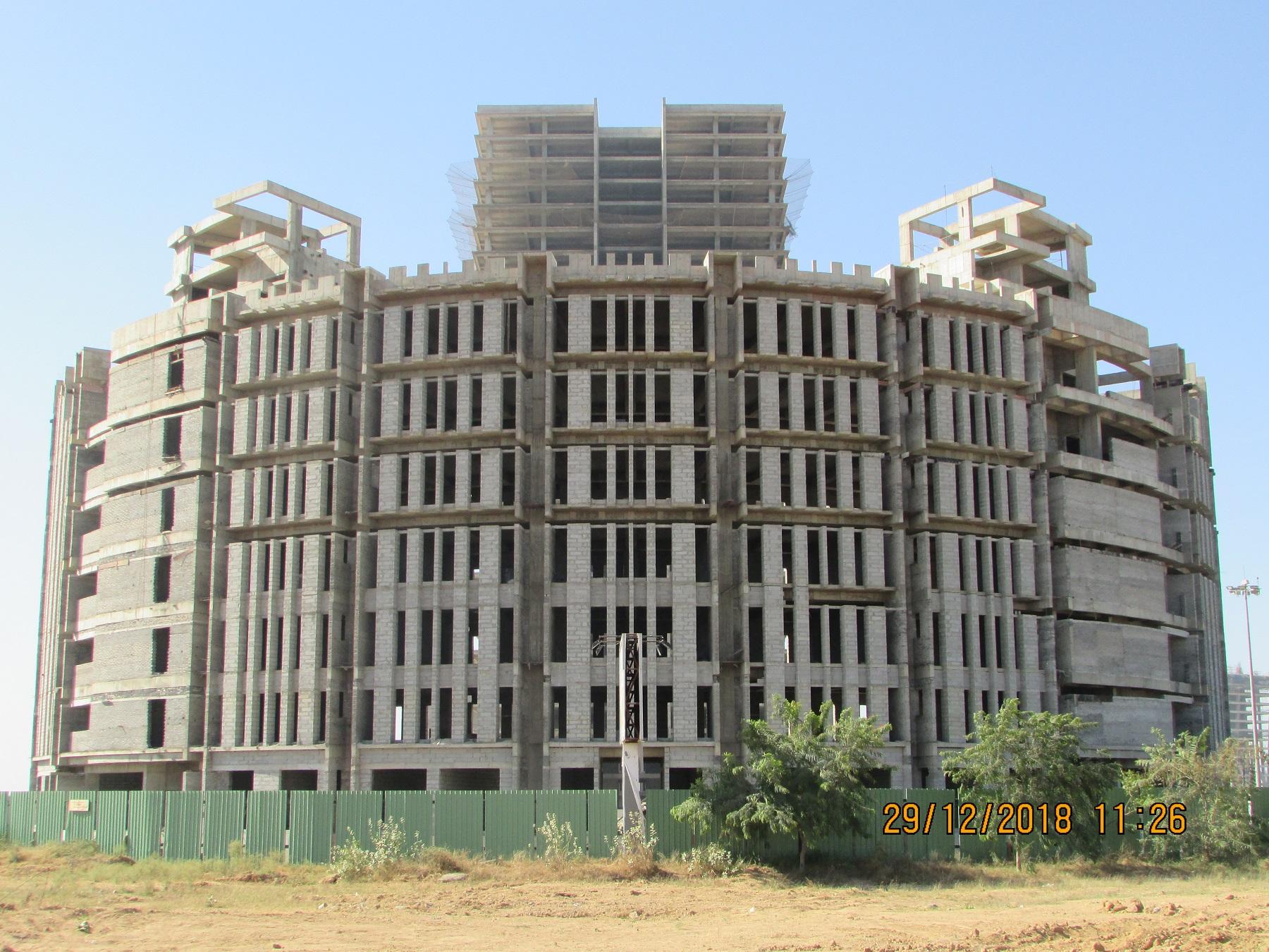 119844_const of real estate project Wtc Gift Tower A, located at Ratanpur, Gandhinagar, Gujarat