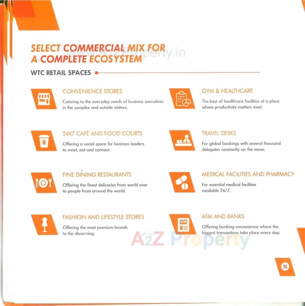 Amenities of Wtc Gift Tower A,